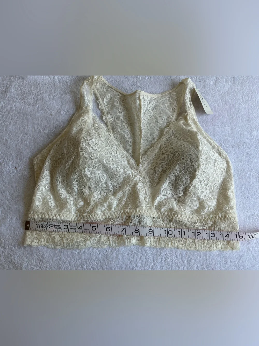 Soma Cream Lace Bralette Tank